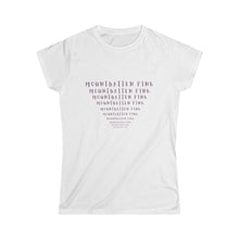 Load image into Gallery viewer, CRAZY COLORS MOUNTBATTEN PINK WOMEN'S SOFTSTYLE TEE