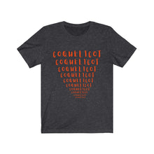 Load image into Gallery viewer, CRAZY COLORS FENNEL COQUELICOT UNISEX JERSEY SHORT SLEEVE TEE