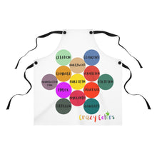 Load image into Gallery viewer, CRAZY COLORS ALL IN ONE APRON HEXAGON