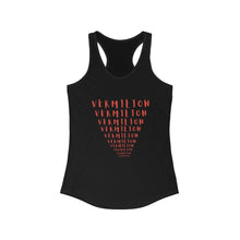 Load image into Gallery viewer, CRAZY COLORS VERMILION WOMEN'S IDEAL RACERBACK TANK