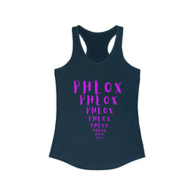 Load image into Gallery viewer, CRAZY COLORS PHLOX WOMEN'S IDEAL RACERBACK TANK