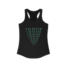 Load image into Gallery viewer, CRAZY COLORS VIRIDIAN WOMEN'S IDEAL RACERBACK TANK