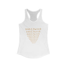 Load image into Gallery viewer, CRAZY COLORS BURLYWOOD WOMEN'S IDEAL RACERBACK TANK