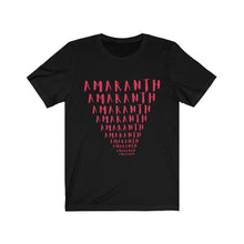 Load image into Gallery viewer, CRAZY COLORS FENNEL AMARANTH UNISEX JERSEY SHORT SLEEVE TEE