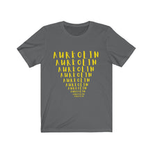 Load image into Gallery viewer, CRAZY COLORS FENNEL AUREOLIN UNISEX JERSEY SHORT SLEEVE TEE