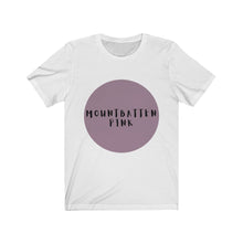 Load image into Gallery viewer, CRAZY COLORS MOUNTBATTEN PINK UNISEX T SHIRT