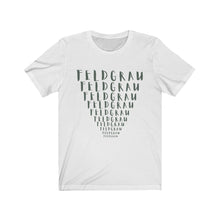 Load image into Gallery viewer, CRAZY COLORS FENNEL FELDGRAU UNISEX JERSEY SHORT SLEEVE TEE