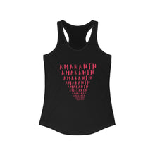 Load image into Gallery viewer, CRAZY COLORS AMARANTH WOMEN'S IDEAL RACERBACK TANK