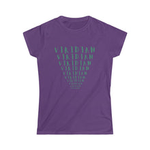 Load image into Gallery viewer, CRAZY COLORS VIRIDIAN WOMEN'S SOFTSTYLE TEE