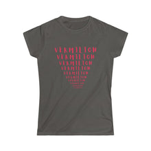 Load image into Gallery viewer, CRAZY COLORS VERMILION WOMEN'S SOFTSTYLE TEE