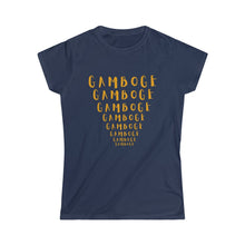 Load image into Gallery viewer, CRAZY COLORS GAMBOGE WOMEN'S SOFTSTYLE TEE