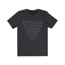 Load image into Gallery viewer, CRAZY COLORS FENNEL FELDGRAU UNISEX JERSEY SHORT SLEEVE TEE