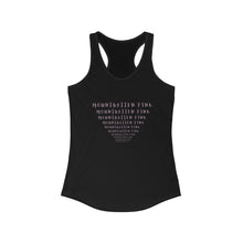 Load image into Gallery viewer, CRAZY COLORS MOUNTBATTEN PINK Women's Ideal Racerback Tank