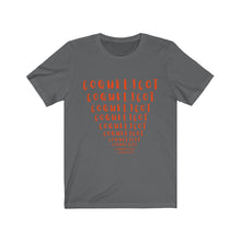 Load image into Gallery viewer, CRAZY COLORS FENNEL COQUELICOT UNISEX JERSEY SHORT SLEEVE TEE