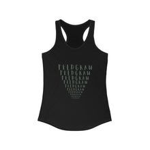 Load image into Gallery viewer, CRAZY COLORS FELDGRAU WOMEN'S IDEAL RACERBACK TANK