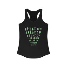Load image into Gallery viewer, CRAZY COLORS CELADON WOMEN'S IDEAL RACERBACK TANK