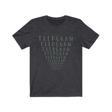 Load image into Gallery viewer, CRAZY COLORS FENNEL FELDGRAU UNISEX JERSEY SHORT SLEEVE TEE