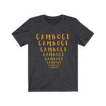 Load image into Gallery viewer, CRAZY COLORS FENNEL GAMBOGE UNISEX JERSEY SHORT SLEEVE TEE