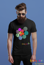 Load image into Gallery viewer, CRAZY COLORS ALL IN ONE SPIRAL UNISEX JERSEY T SHIRT