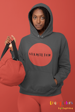 Load image into Gallery viewer, CRAZY COLORS VERMILION HOODED SWEATSHIRT