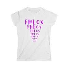 Load image into Gallery viewer, CRAZY COLORS PHLOX WOMEN'S SOFTSTYLE TEE