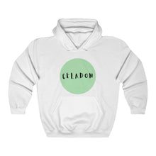Load image into Gallery viewer, CRAZY COLORS CELADON UNISEX HOODED SWEATSHIRT