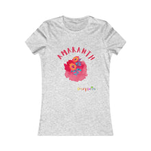 Load image into Gallery viewer, Crazy Colors Amaranth flower Women's Favorite Tee