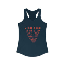 Load image into Gallery viewer, CRAZY COLORS VERMILION WOMEN'S IDEAL RACERBACK TANK