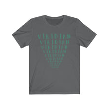Load image into Gallery viewer, CRAZY COLORS FENNEL VIRIDIAN UNISEX JERSEY SHORT SLEEVE TEE