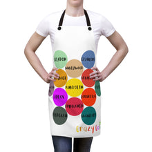 Load image into Gallery viewer, CRAZY COLORS ALL IN ONE APRON HEXAGON