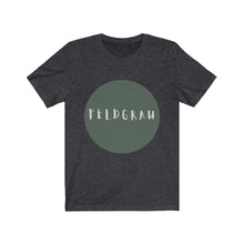 Load image into Gallery viewer, CRAZY COLORS FELDGRAU UNISEX T SHIRT