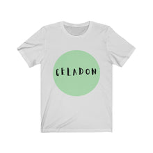 Load image into Gallery viewer, CRAZY COLORS CELADON UNISEX T SHIRT