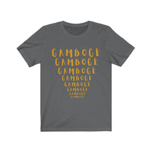Load image into Gallery viewer, CRAZY COLORS FENNEL GAMBOGE UNISEX JERSEY SHORT SLEEVE TEE