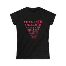 Load image into Gallery viewer, CRAZY COLORS AMARANTH WOMEN'S SOFTSTYLE TEE
