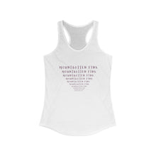 Load image into Gallery viewer, CRAZY COLORS MOUNTBATTEN PINK Women's Ideal Racerback Tank