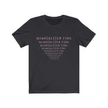 Load image into Gallery viewer, CRAZY COLORS FENNEL MOUNTBATTEN PINK UNISEX JERSEY SHORT SLEEVE TEE