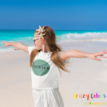 Load image into Gallery viewer, CRAZY COLORS VIRIDIAN KIDS T SHIRT