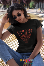 Load image into Gallery viewer, CRAZY COLORS VERMILION WOMEN'S SOFTSTYLE TEE