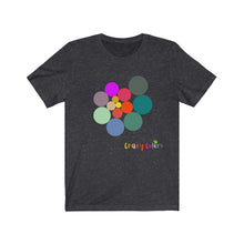 Load image into Gallery viewer, CRAZY COLORS ALL IN ONE SPIRAL UNISEX JERSEY T SHIRT
