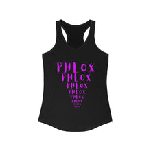 Load image into Gallery viewer, CRAZY COLORS PHLOX WOMEN&#39;S IDEAL RACERBACK TANK
