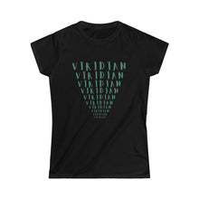 Load image into Gallery viewer, CRAZY COLORS VIRIDIAN WOMEN&#39;S SOFTSTYLE TEE
