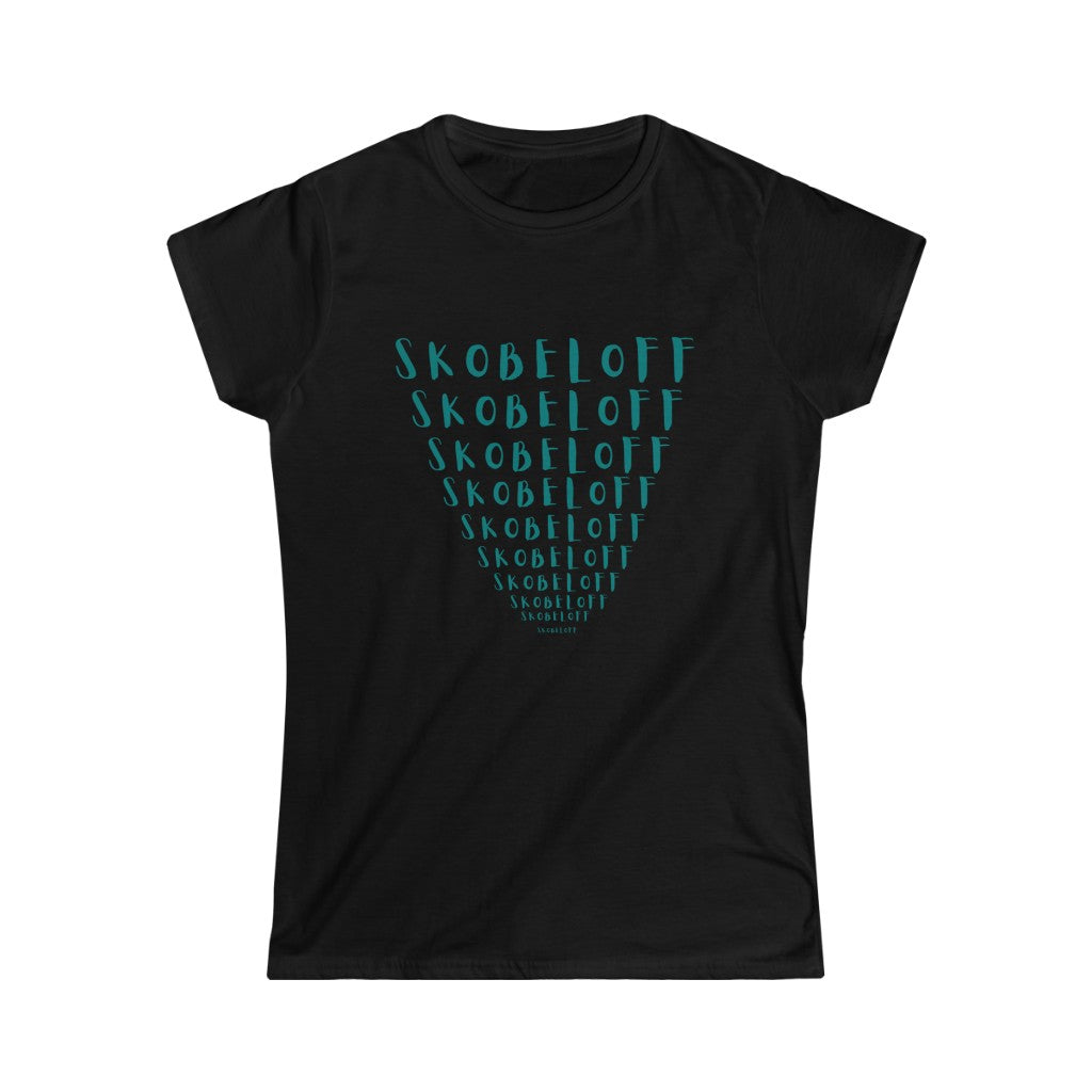 CRAZY COLORS SKOBELOFF WOMEN'S SOFTSTYLE TEE