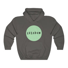 Load image into Gallery viewer, CRAZY COLORS CELADON UNISEX HOODED SWEATSHIRT
