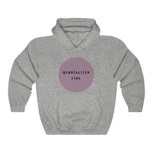 Load image into Gallery viewer, CRAZY COLORS MOUNTBATTEN PINK UNISEX HOODED SWEATSHIRT
