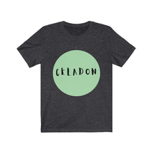 Load image into Gallery viewer, CRAZY COLORS CELADON UNISEX T SHIRT
