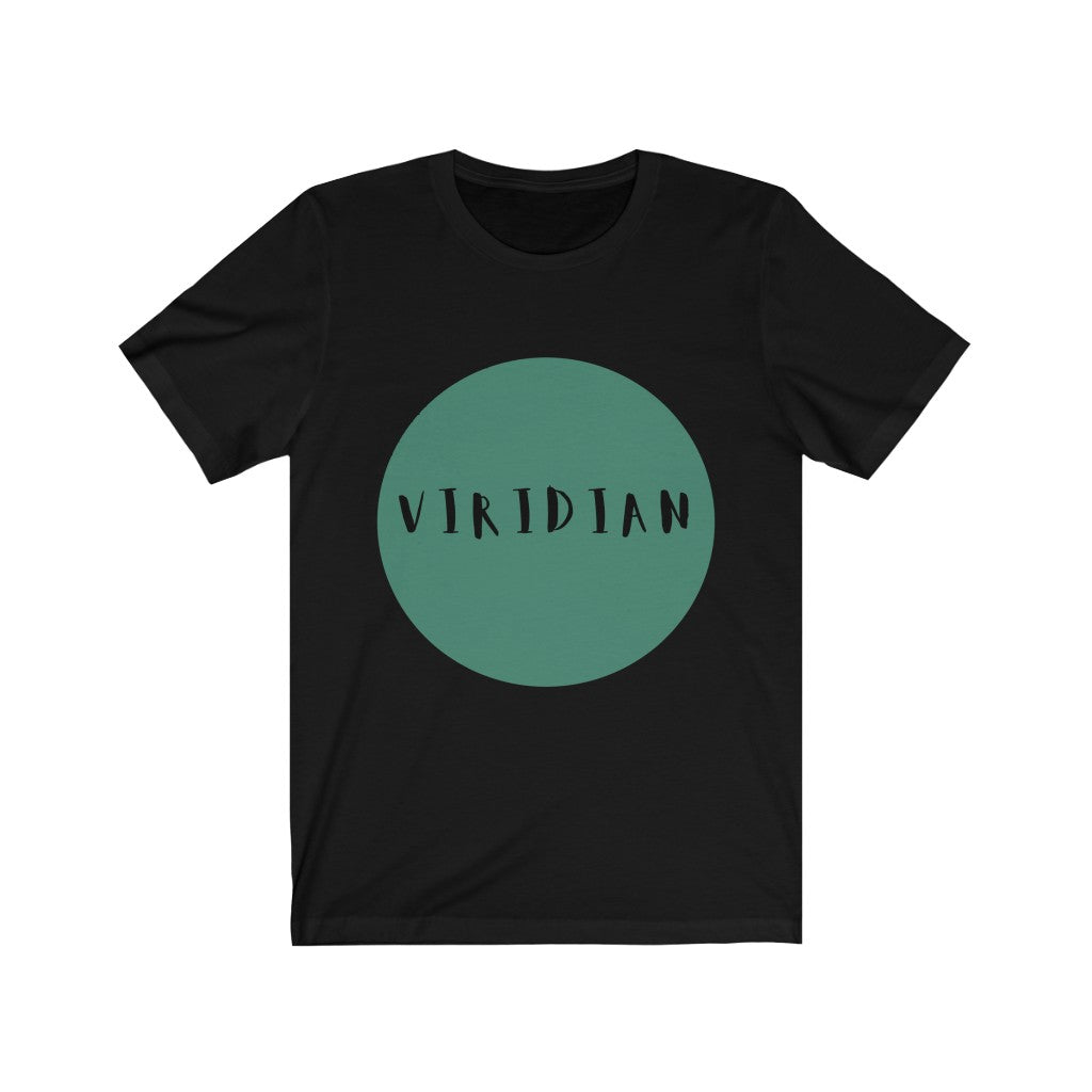 CRAZY COLORS VIRIDIAN COMFY T SHIRT