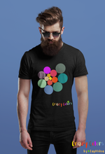 Load image into Gallery viewer, CRAZY COLORS ALL IN ONE SPIRAL UNISEX JERSEY T SHIRT
