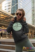 Load image into Gallery viewer, CRAZY COLORS CELADON UNISEX HOODED SWEATSHIRT
