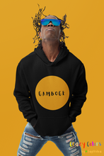 Load image into Gallery viewer, CRAZY COLORS GAMBOGE UNISEX HOODED SWEATSHIRT
