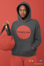 Load image into Gallery viewer, CRAZY COLORS VERMILION HOODED SWEATSHIRT
